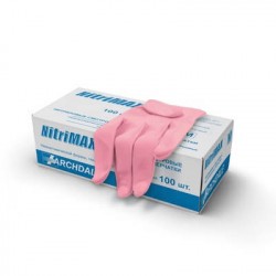 Перчатки нитриловые н/стер ( в ассортименте)